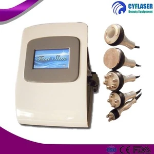 Competitive price Vacuum+40Khz Ultrasound cavitation + RF + Infrared Light System beauty machine for painless fat burning