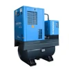 Competitive Prices 300l Tank Mounted Silent 10hp Rotary Screw Air-Compressor with Air Dryer