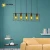 contemporary iron indoor home hotel decorative hanging led pendant chandelier light