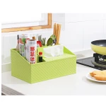 Convenient Colorful Plastic Tissue Box,Storage Container Desk Organizer&Office Desk Organizer