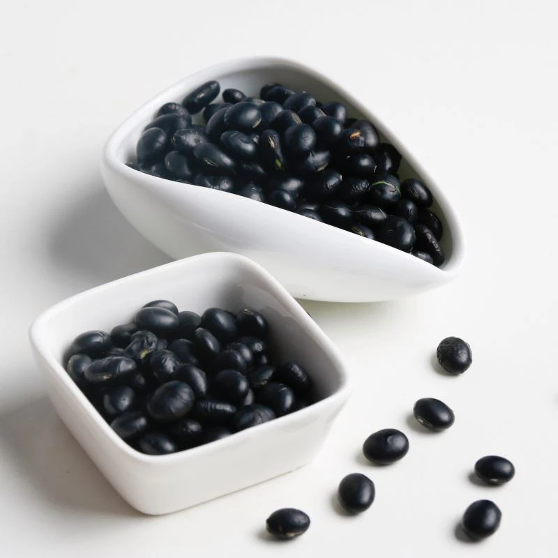 Conventional Black Kidney Beans With Green Core Dehydration