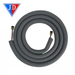 Copper Aluminum Pipes with Grey Insulation Pipes