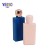 Import Cosmetic Packaging Little Blue Pink Plastic 50ml 60ml Cute Hotel Shampoo Bottle from China