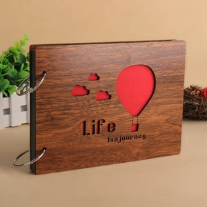 Creative commemorative DIY album gift album 8 wooden Photo Album Organizer