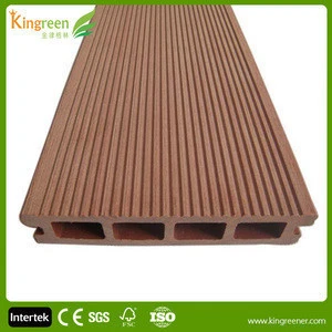 Credible Supplier WPC decking wood plastic composite made from WPC HDPE and oak wood dust high quality