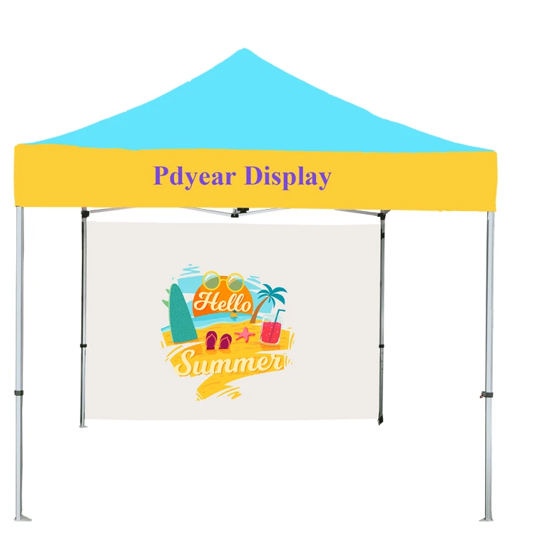 Custom 10x10ft promotion aluminium folding canopy marquee tent beach tent  pop up folding canopy tent Outdoor