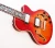 Import Custom 12 strings JZ electric guitar in sunburst color with flamed maple top from China