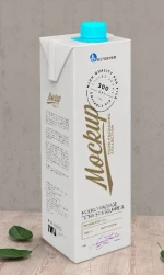 Custom Aseptic carton packaging for milk and juices milk carton juice carton beverage packaging paper box milk/juice box