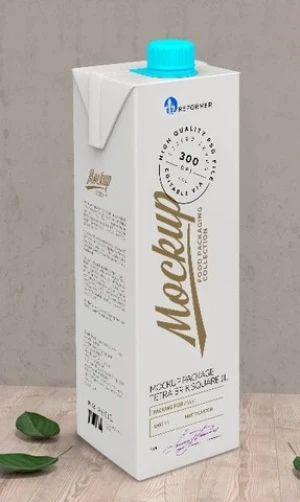 Custom Aseptic carton packaging for milk and juices milk carton juice carton beverage packaging paper box milk/juice box