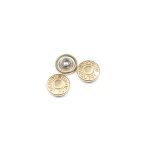 Custom copper plated garment metal rivets leather belt rivets custom logo rivets