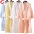 Import custom high quality hotel bathrobe and slipper set from China