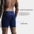 Import Custom Logo  Modal Mesh Men&#x27;s Sports Underwear Breathable Quick Dry Boxer Briefs Lengthen Underwear For Man from China