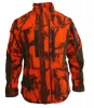 Custom Orange Camouflage  Hunting Waterproof Windproof Hunting Jacket