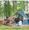 Custom Portable Lightweight Automatic, Pop Up Sun Shelter Outdoor Makeshift Gazebo Beach Umbrella Tent/