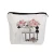 Import Custom Promotional Travel Lady Cosmetic Zipper Gift Bag Wash Bag Cotton Make up Bag from China