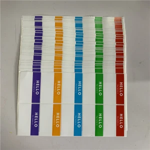 Custom Sticker Usage and Accept Custom Order Custom  Adhesive Sticker Label