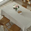 customer size multi color table clothes 100% Pure Linen Table cloth