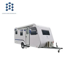 customized camper caravan off road travel trailer