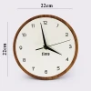 customized decorative wood wall clock