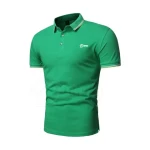 Customized Printing Your Brand Logo OEM  Polo T Shirt Top Quality 100% Cotton Mens Polo T-Shirt