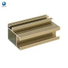 Customized shapes and anodized aluminum profile for building materials construction aluminum