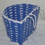 cute kids plastic  bicycle basket bike basket