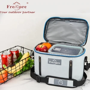Cute waterproof insulated shopping tote cooler bag beach lunch picnic bag