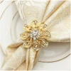 Decorative Gold Napkin Rings For Wedding
