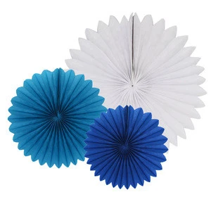 Decorative Wedding Party Paper Crafts 4-12 Paper Fans DIY Hanging Tissue Paper Flower for Wedding Birthday Party Festival