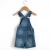 Design your own board adjustable strap baby girl embroidery denim dungaree shorts