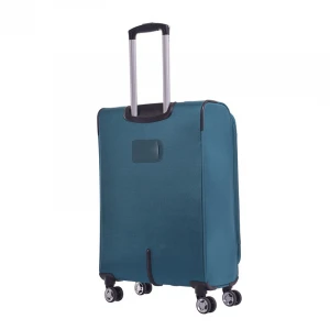 Designer Luggage Soft Fabric Trolley Suitcase Carry On Lightweight Zipper Trolley Oxford Fabric Luggage