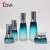 Import Devi Cosmetic skincare packaging blue body lotion glass bottle empty gold silver pump cream jar from China