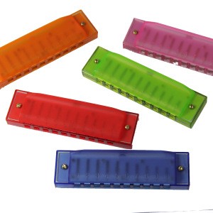 DF10A-3 BEE brand 10 holes PP plastic baby toy harmonica china manufactory