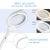 Import DH-88010 Beauty Equipment 4X LED Floor Magnifier Lamp from China