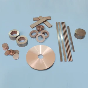 Different shapes tungsten copper alloy for EDM