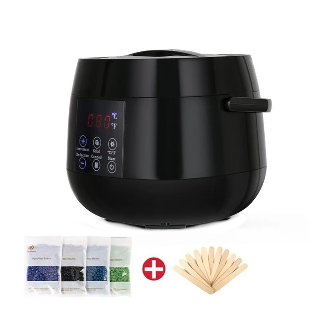 Digital Wax Warmer Hair Removal Machine Synthetic Plastic Shell Temperature Resistance 170 degrees Wax Heater