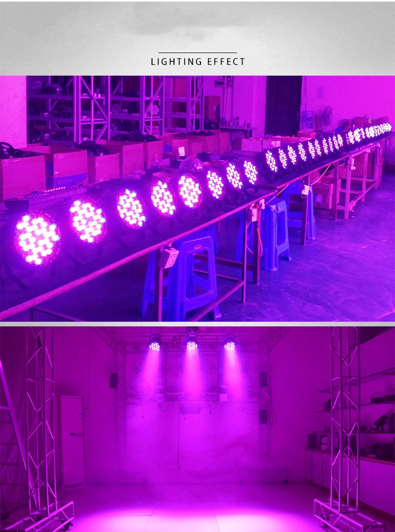 DMX Control 36 Purpe UV Par DJ Club Party Light Disco Stage Effect Lighting