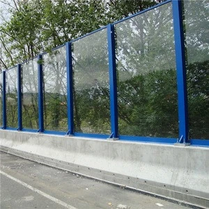 Donchamp plexi glass acoustic insulation sound barrier fence panels