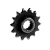 Import Driven 520 Lightweight Black Oxide Steel Front Sprocket 13T from China