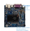 dual motherboard ATX ITX Industrial D425 D525 atom core Motherboard with 8USB/2com/vga/msata 17*17cm