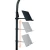 Import Dual Shade LED Floor Lamp with USB Charging Station, Black from USA