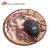 Import Durable office accessory and gift round shape gamer mouse pad with different surface from China