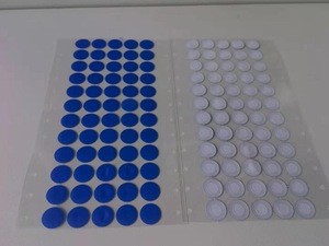 E-PTFE waterproof membrane adhesive vents  self adhesive stickers blue color
