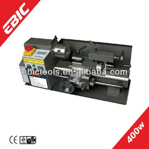 EBIC machine tool equipment 400W mini metal lathe machine with high quality price