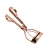 Import Eco-friendly custom stainless steel private label rose gold eyelash curler with silicone pads from China