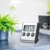 Eco-Friendly  Kitchen Appliance Kitchen Timer Digital Stainless Steel Mini Kitchen Timer