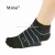 Import Eco-Friendly wholesale cotton striped women socks cute little feet pattern five finger socks from China