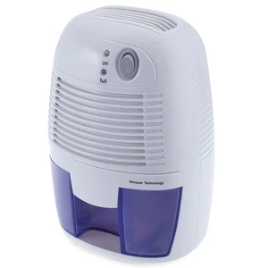 Electric Mini Dehumidifier with 500ML Removable Water Tank for Kitchen Bedroom Basement Office Closet