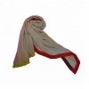 elegant custom parallelogram knitted kashmir cape shawl for female