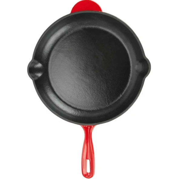 Enamel Cast Iron Fry Pan and skillet